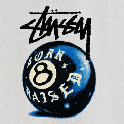 Playera Stussy x Born X Raised 8 Ball