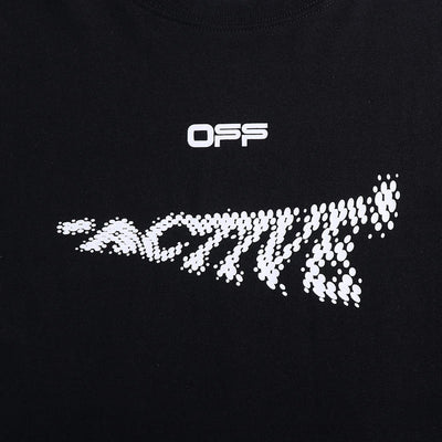 Playera Off-White Graphic Tee Black