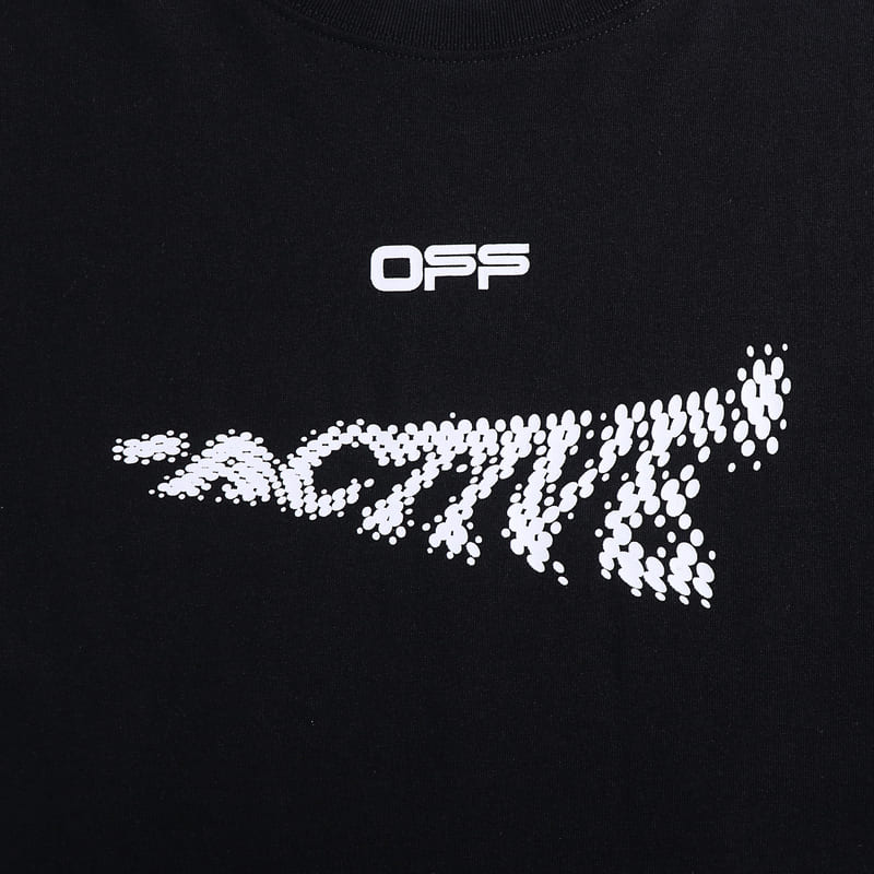 Playera Off-White Graphic Tee Black