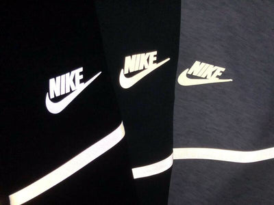 Conjunto Nike Tech Fleece Negro (Reflective)