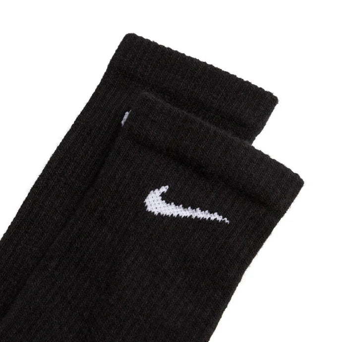Calcetines Nike Everyday Cushioned Crew Socks 6 Pares Negro