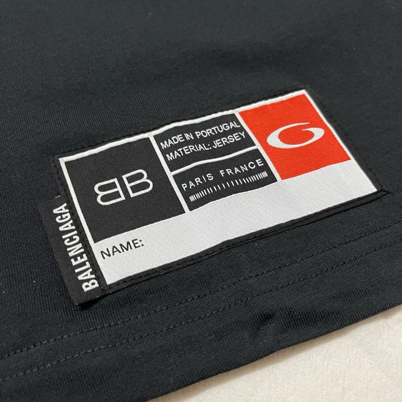 Playera Balenciaga Basketball Series Negro