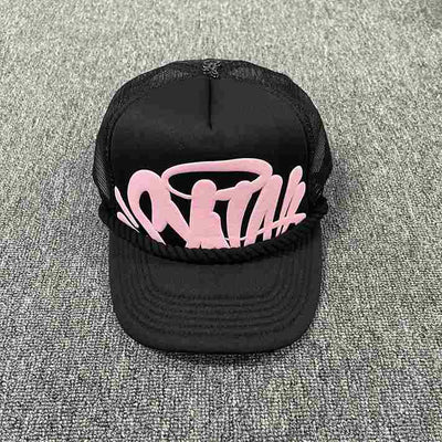 Gorra Trucker SynaWorld Black/Pink
