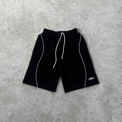 Conjunto Corteiz Island Pique Polo Negro