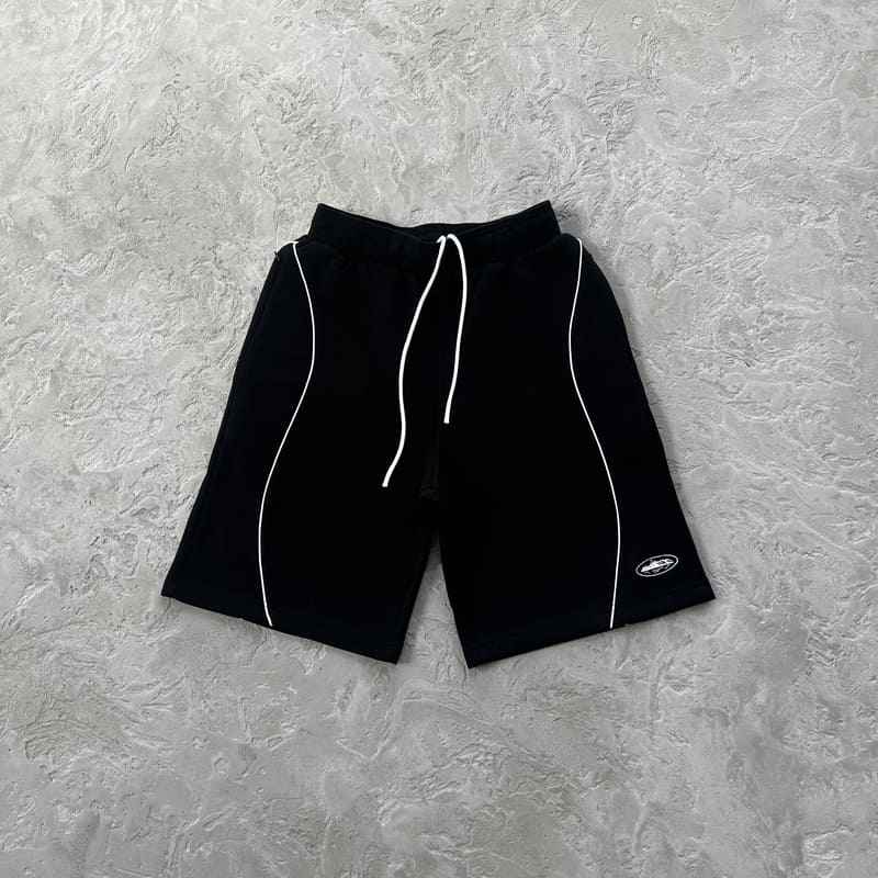 Conjunto Corteiz Island Pique Polo Negro