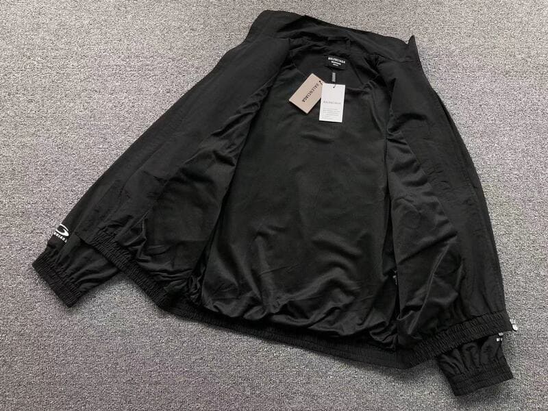 Chamarra Balenciaga Jersey Preta