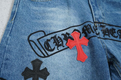 Pantalón Jeans Chrome Hearts