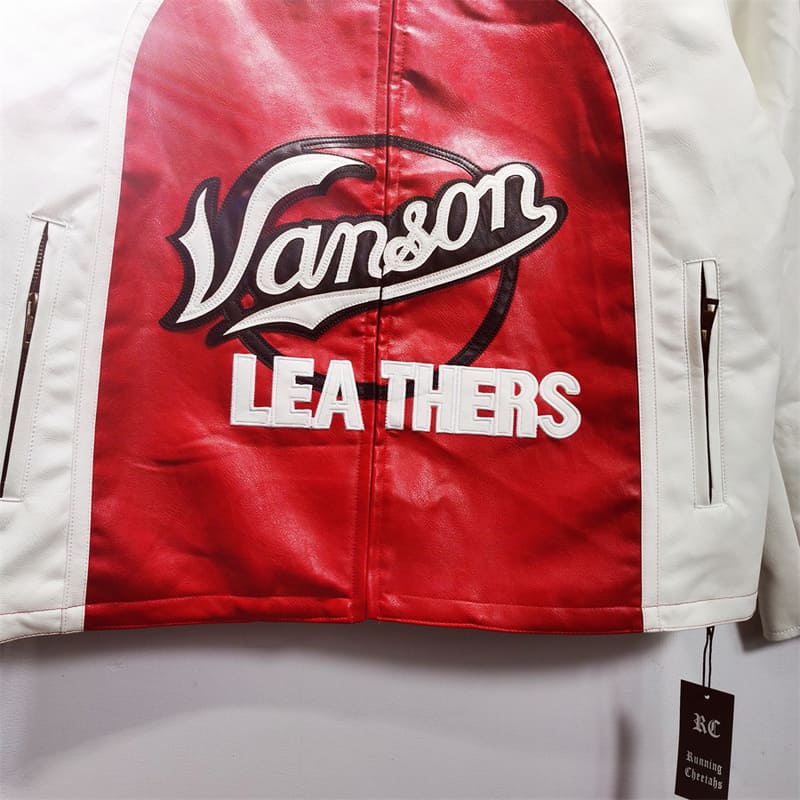 Chamarra Supreme Leather Star Vanson Biker