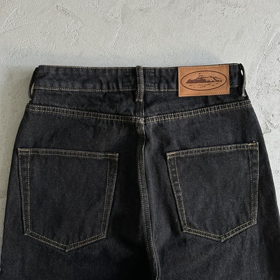 Pantalón Jeans Corteiz Negro