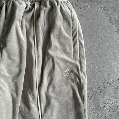 Conjunto Corteiz Veludo Gris