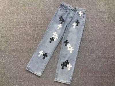 Pantalón Jeans Chrome Hearts