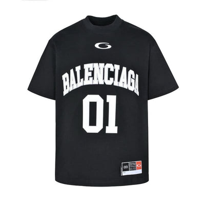 Playera Balenciaga Basketball Series Negro