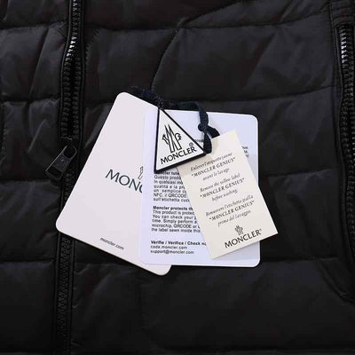 Chamarra Moncler Matelassê knitting Preta