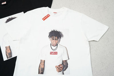Playera Supreme NBA Youngboy White