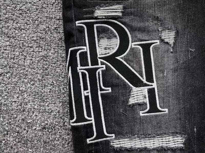 Pantalón Amiri Black Patch Jeans