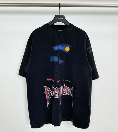 Playera Balenciaga Paris Moon