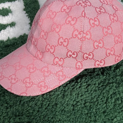 Gorra Gucci Canvas GG Rosa