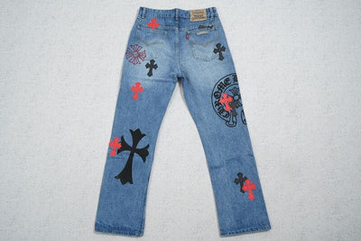 Pantalón Jeans Chrome Hearts