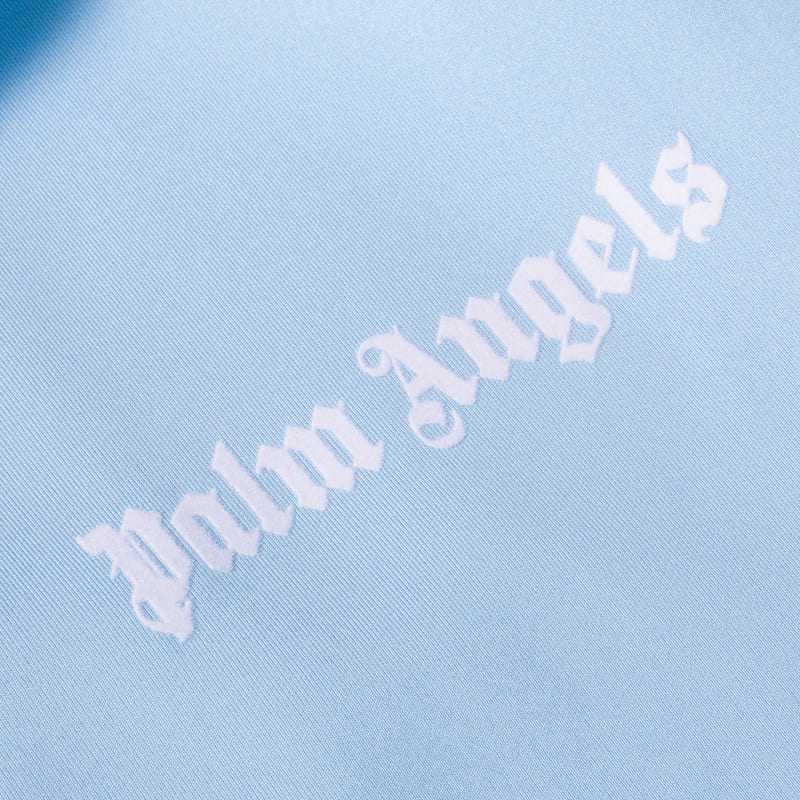 Chamarra Palm Angels Logo Blue