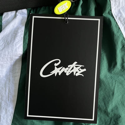 Shorts Corteiz Verde Blanco