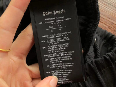 Pantalón Palm Angels Track Pants Black