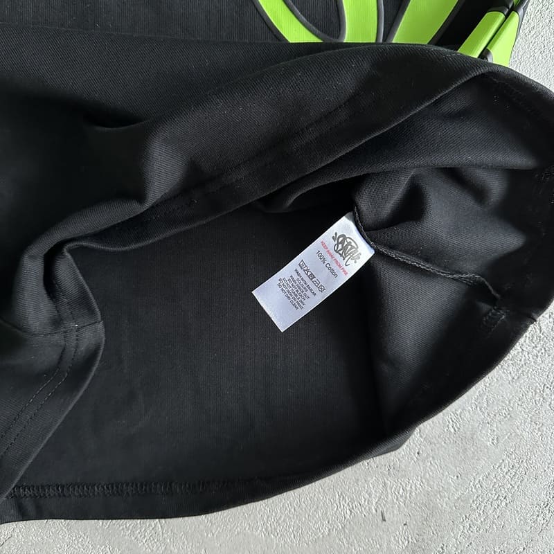 Playera Synaworld OG Logo Black/Green