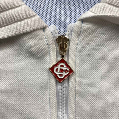 Chamarra Casablanca Sport Logo azul