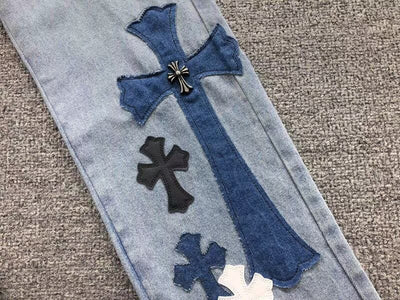 Pantalón Chrome Hearts Jeans Cross