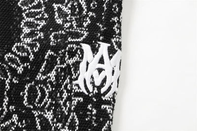 Pantalón Amiri Bandana B-Ball Sweatpants 'BlackGrey'
