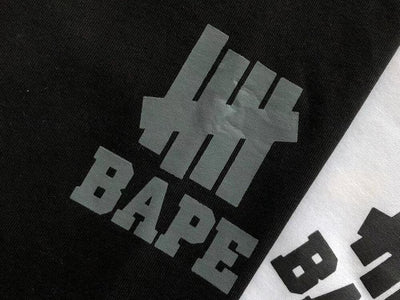 Playera BAPE x Undefeated Ape Head