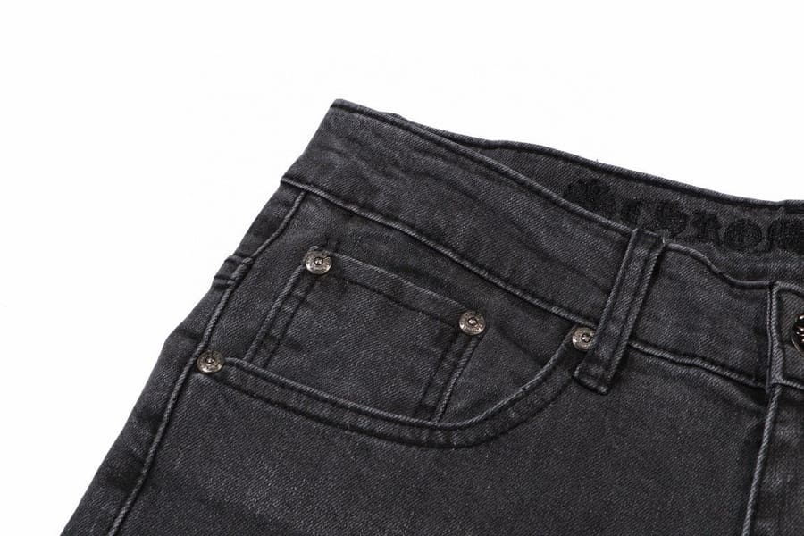 Pantalón Chrome Hearts Jeans Cross Patches Black