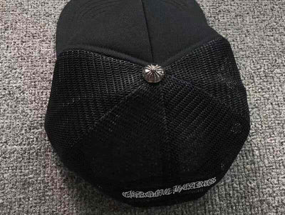 Gorra Chrome Hearts Trucker Cemetery Negro/Rojo
