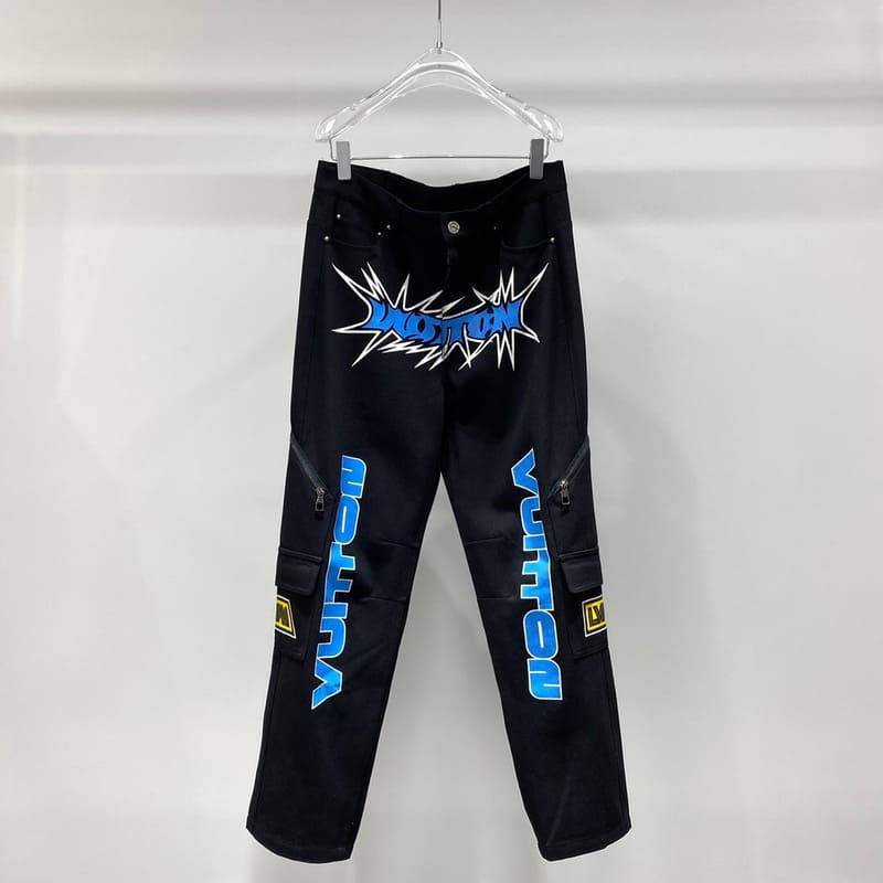 Pantalón Louis Vuitton Printed Denim