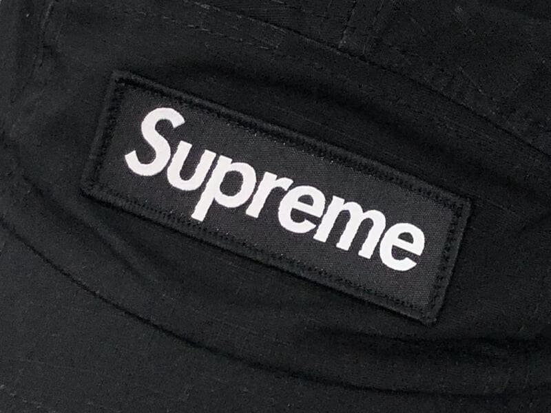 Gorra Supreme Ventile Camp Negro