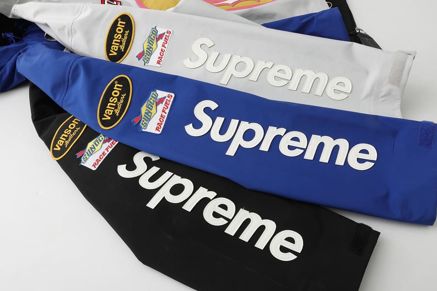 Chamarra Supreme x Vanson GORE-TEX Shell Black
