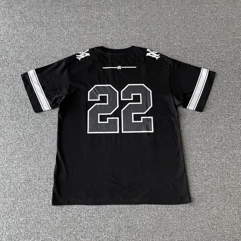 Playera Amiri 22 SKATER Negro