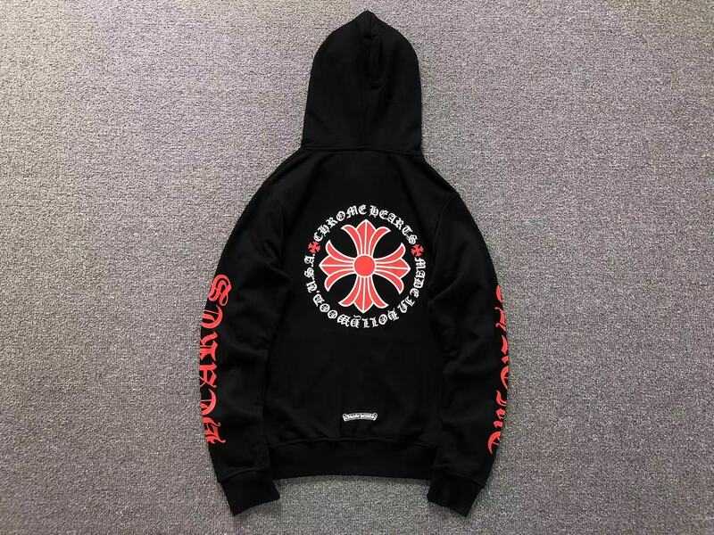 Moletom Chrome Hearts Hollywood Plus Cross Negro
