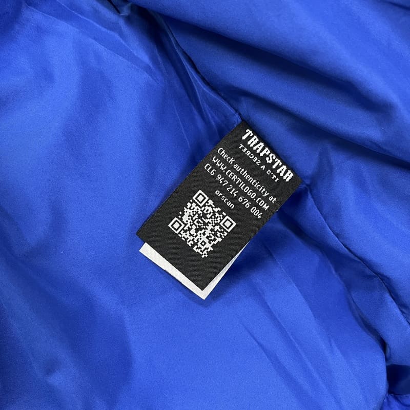 Chamarra Puffer Trapstar Decoded 2.0 Dazzling Blue