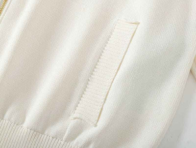 Chamarra Adidas x Gucci Viscose Zip-Up White