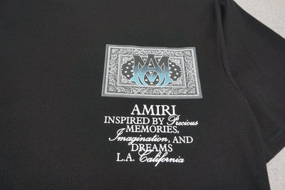 Playera Amiri Ma Bandana Black