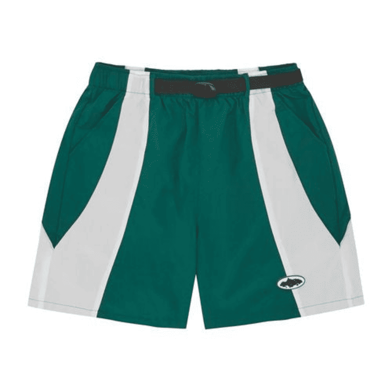 Shorts Corteiz Verde Blanco