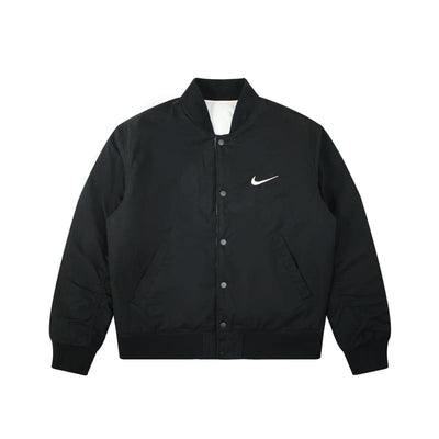 Chamarra Bomber Nike x Stussy Dupla Face Preta