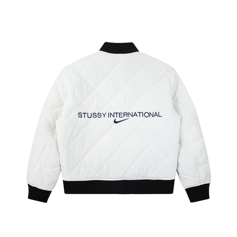 Chamarra Bomber Nike x Stussy Dupla Face Preta