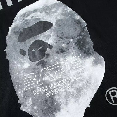 Playera BAPE Ape Head Moon