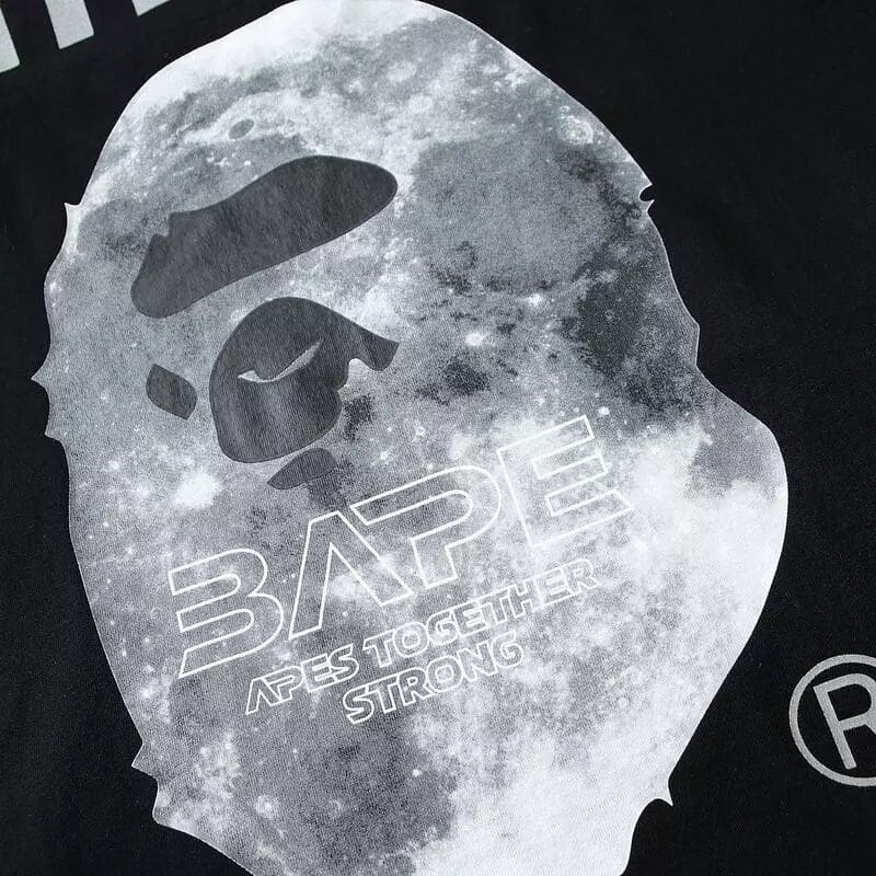 Playera BAPE Ape Head Moon