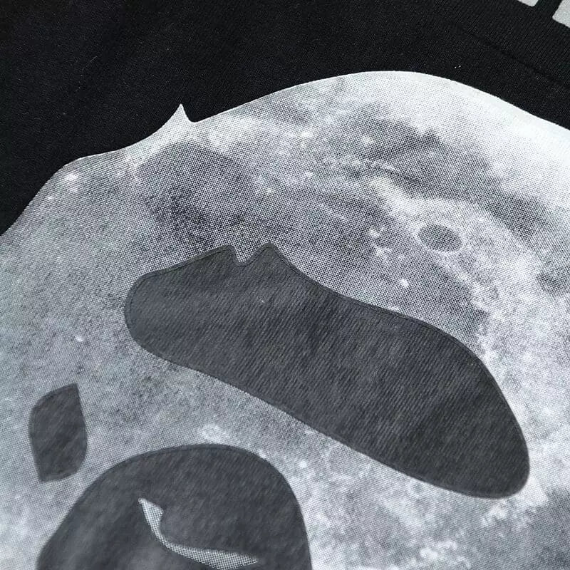 Playera BAPE Ape Head Moon