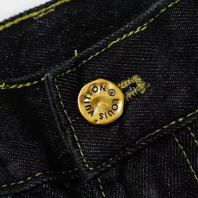 Pantalón Louis Vuitton x Nigo Monogram Patchwork Denim