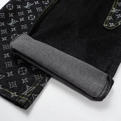 Pantalón Louis Vuitton x Nigo Monogram Patchwork Denim