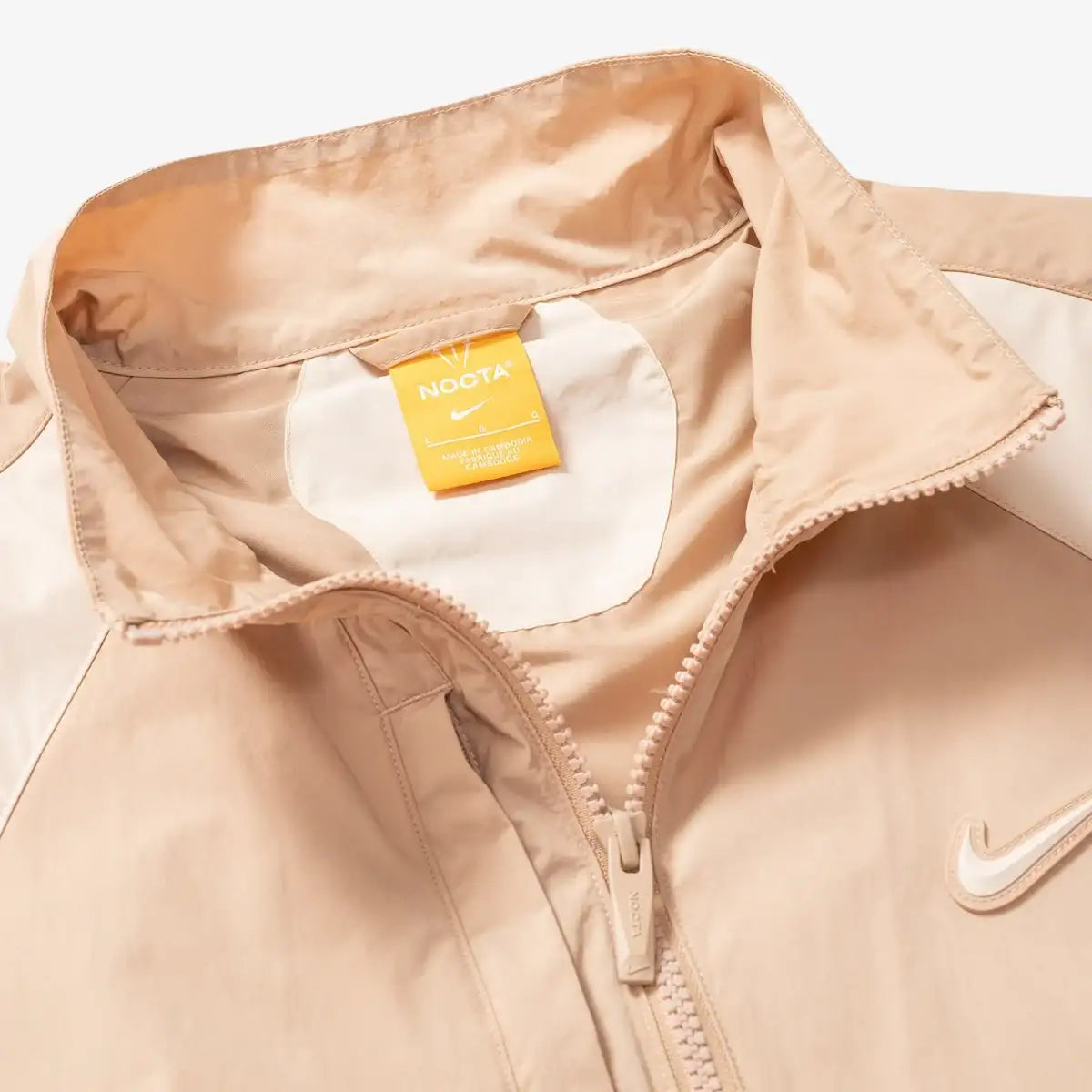 Conjunto Nike x NOCTA Woven Track Beige Areia/Café Claro