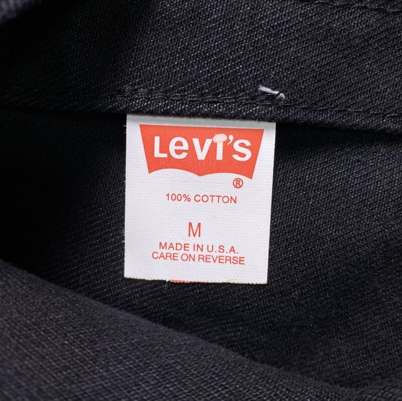 Chamarra Denim Tears x Levi's Black